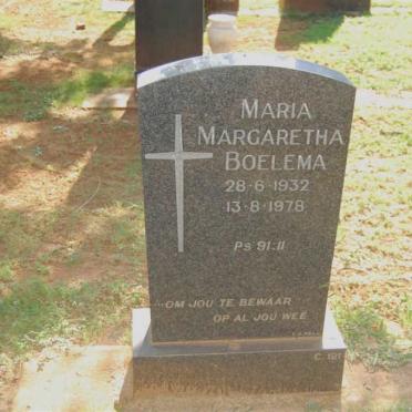 BOELEMA Maria Margaretha 1932-1978