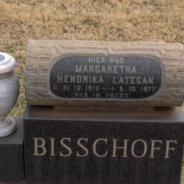 BISSCHOFF Margaretha Hendrika Lategan 1910-1977