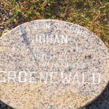 GROENEWALD Johan 1922-1998