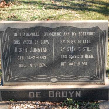 BRUYN Ocker Jonatan, de 1893-1974
