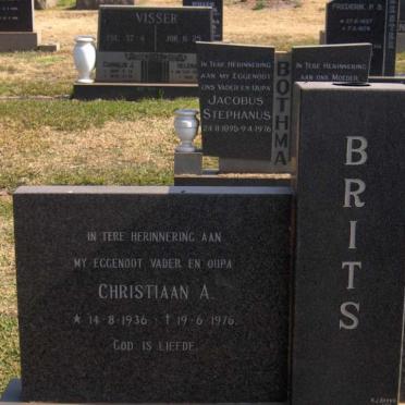 BRITS Christiaan A. 1936-1976