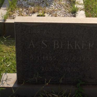BEKKER A.S. 1885-1979