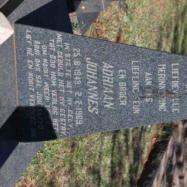 BLIGNAUT Adriaan Johannes 1949-1969 