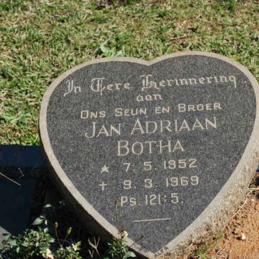 BOTHA Jan Adriaan 1952-1969