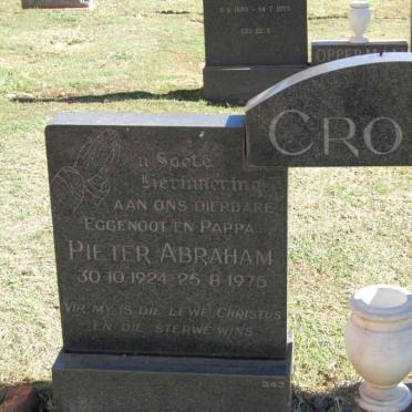 CRONJE Pieter Abraham 1924-1975