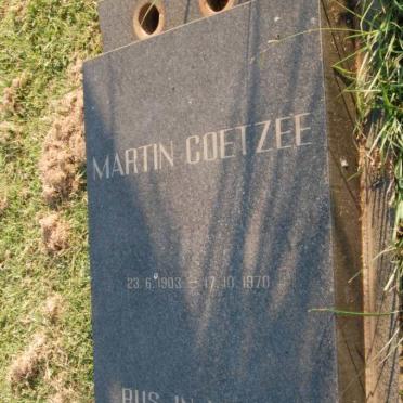COETZEE Martin 1903-1970