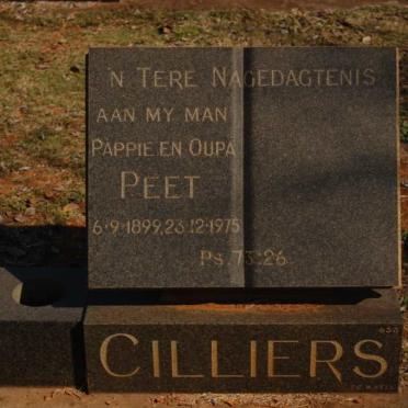 CILLIERS Peet 1899-1975