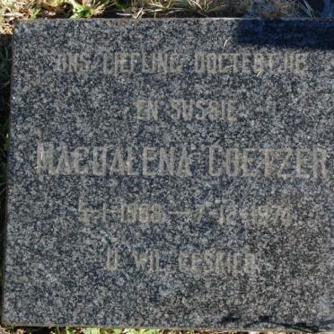 COETZER Magdalena 1968-1974