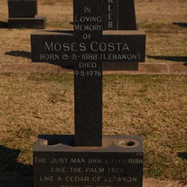COSTA Moses 1888-1976