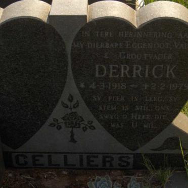 CELLIERS Derrick 1918-1979