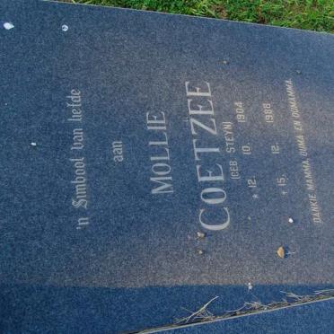 COETZEE Mollie nee STEYN 1904-1988