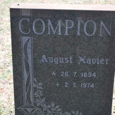 COMPION August Xavier 1894-1974