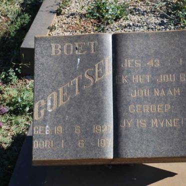COETZER Boet 1927-197?