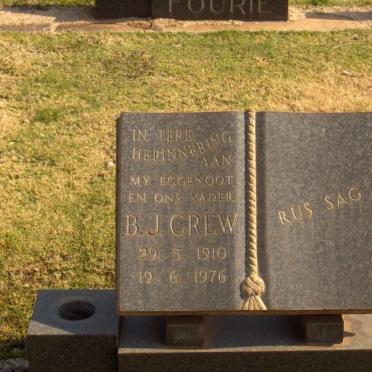 CREW B.J. 1910-1976