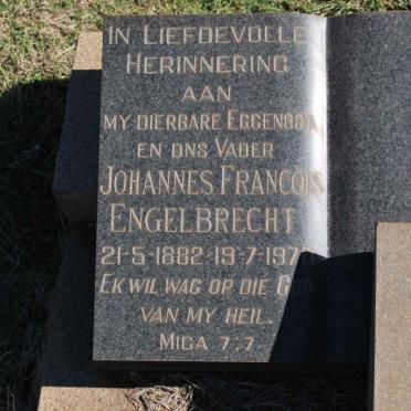 ENGELBRECHT Johannes Francois 1882-1970