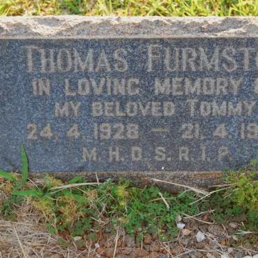 FURMSTON Thomas 1928-1967