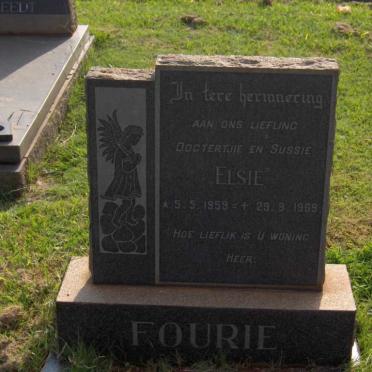 FOURIE Elsie 1959-1969