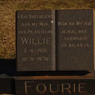 FOURIE Willie 1915-1976