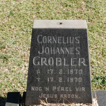 GROBLER Cornelius Johannes 1970-1970