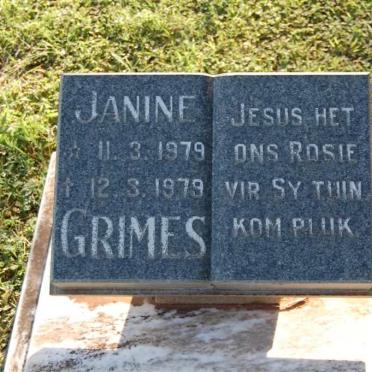 GRIMES Janine 1979-1979