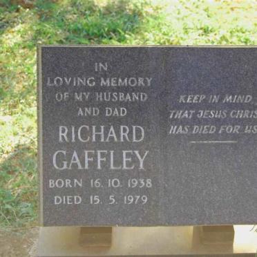 GAFFLEY Richard 1938-1979