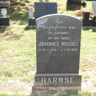 HARMSE Johannes Machiel 1935-1979