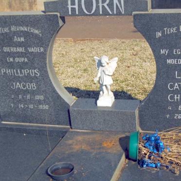 HORN Phillipus Jacob 1915-1990 &amp; Louisa Catharina Christina 1926-1985
