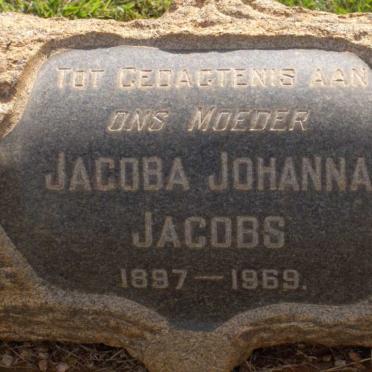 JACOBS Jacoba Johanna 1897-1969