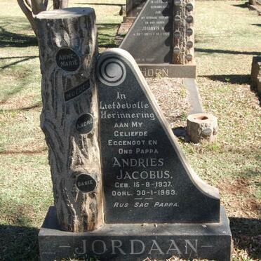 JORDAAN Andries Jacobus 1937-1963