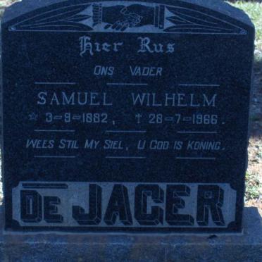 JAGER Samuel Wilhelm, de 1882-1966