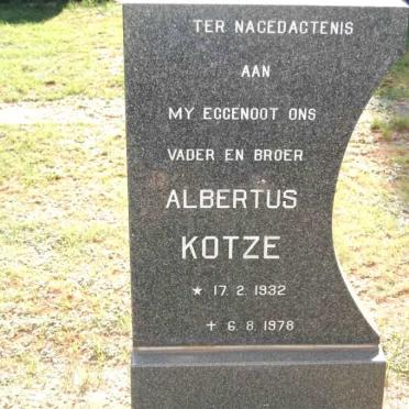 KOTZE Albertus 1932-1978