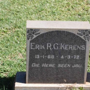 KERENS Erik R. G. 1968-1972