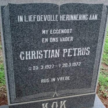 KOK Christian Petrus 1927-1972