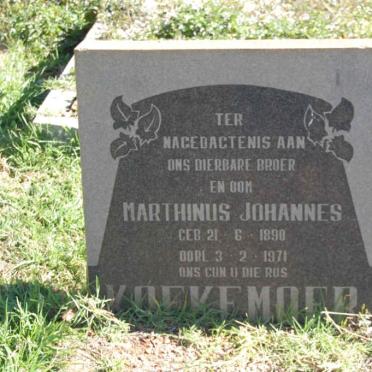 KOEKEMOER Marthinus Johannes 1890-1971