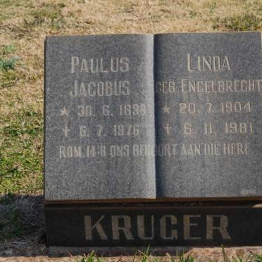 KRUGER Paulus Jacobus 1898-1976 &amp; Linda ENGELBRECHT 1904-1981