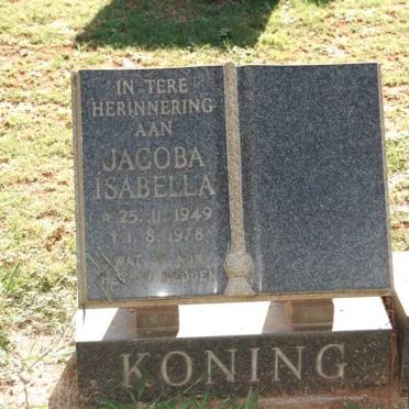 KONING Jacoba Isabella 1949-1978