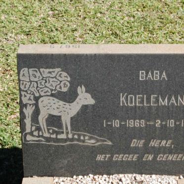 KOELEMAN Baba 1969-1969