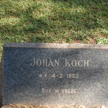 KOCH Johan 1962-1962
