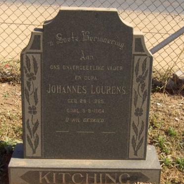 LOURENS Johannes 1885-1964