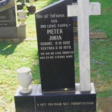 LANGE Pieter Johan, de 1922-1979