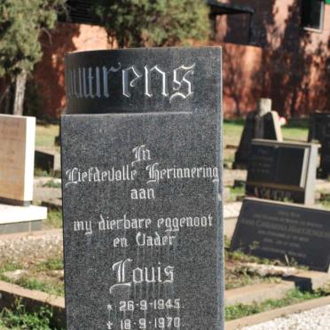 LOUWRENS Louis L.H.P. 1945-1970 
