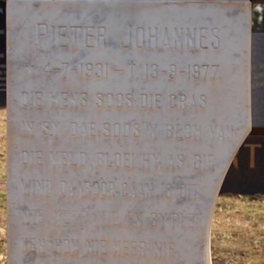 LOOTS Pieter Johannes 1931-1977 &amp; Ethel Maya, van 1935-