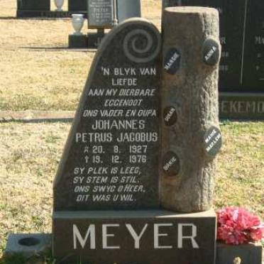 MEYER Johannes Petrus Jacobus 1927-1976