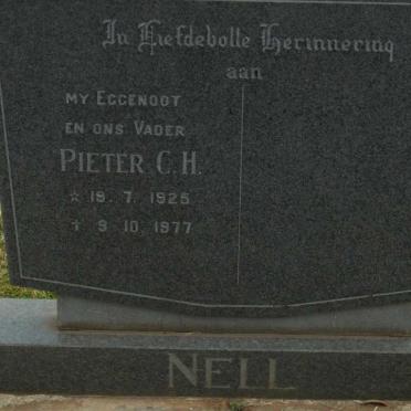 NELL Pieter C.H. 1925-1977