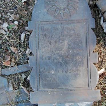 NELL Maria Fransina 1934-1935