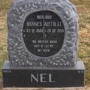 NEL Hannes 1948- &amp; Aletta J.E. 1950-