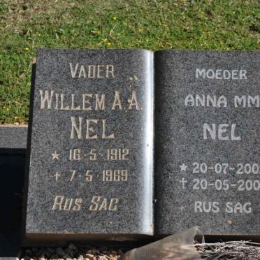 NEL Willem A.A. 1912-1969 &amp; Anna M.M. 2005-2007