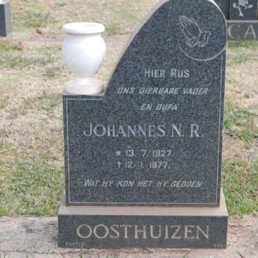 OOSTHUIZEN Johannes N.R. 1927-1977