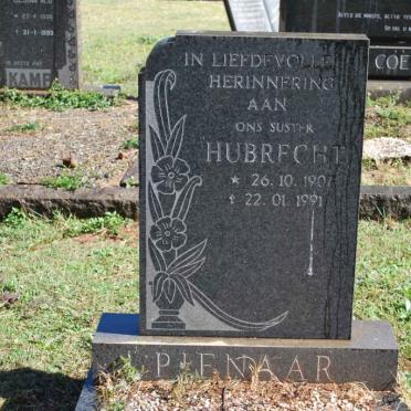 PIENAAR Hubrecht 1907-1991