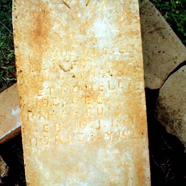 PRETORIUS Petronella 1867-1927